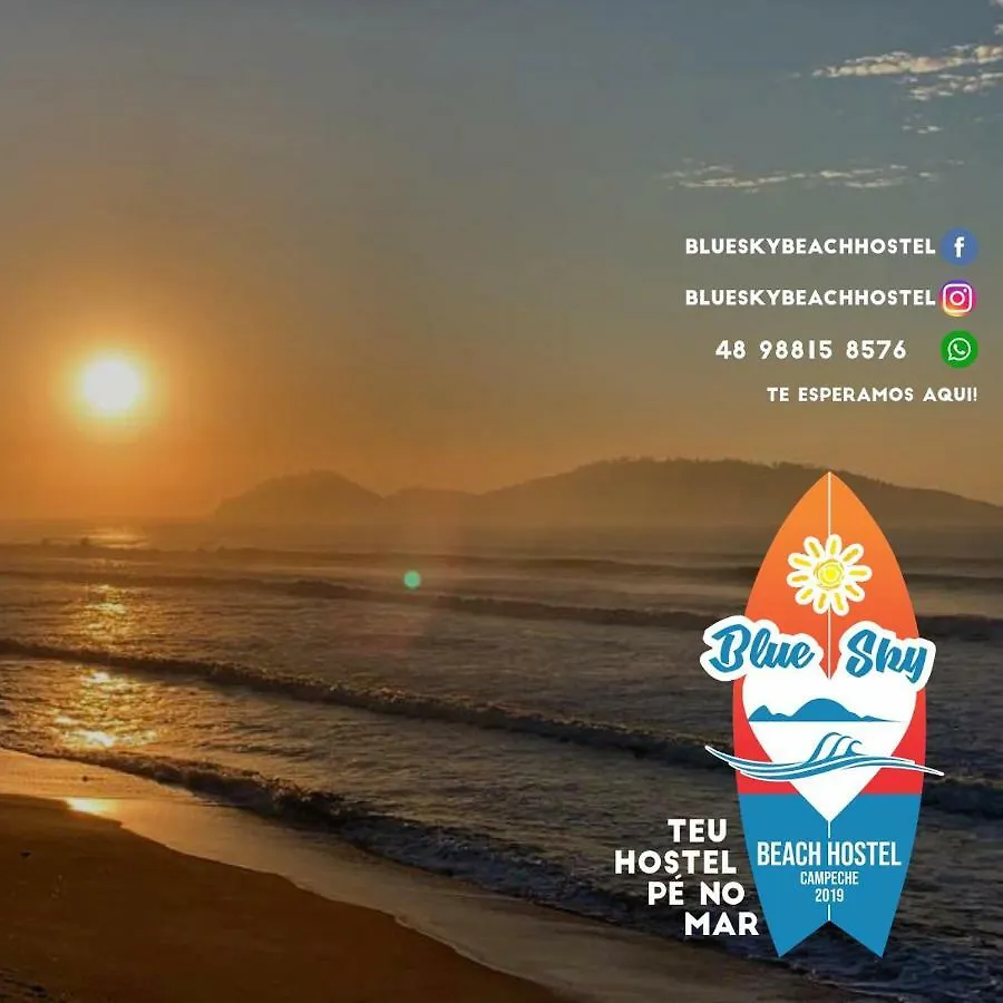 Blue Sky Beach Hostel Florianopolis Brazil